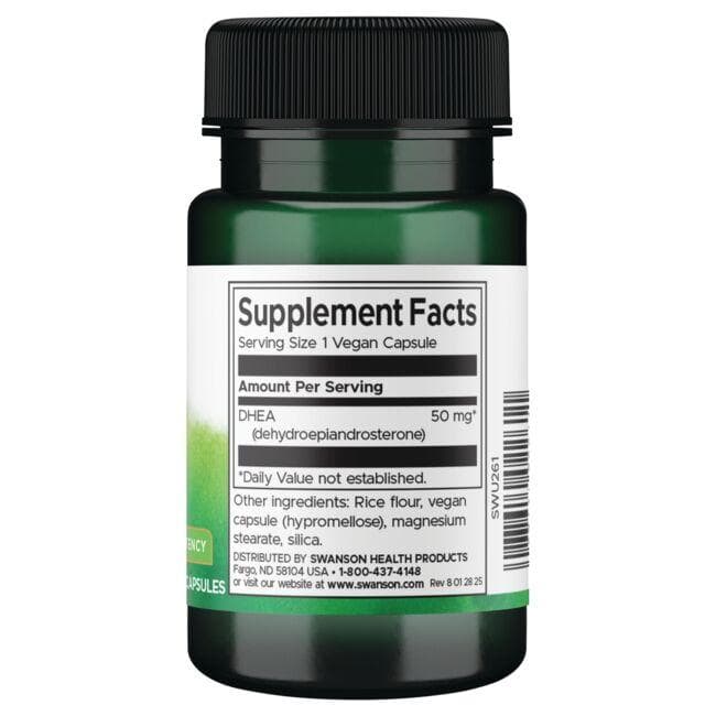 DHEA 50mg 120 vegan cápsulas