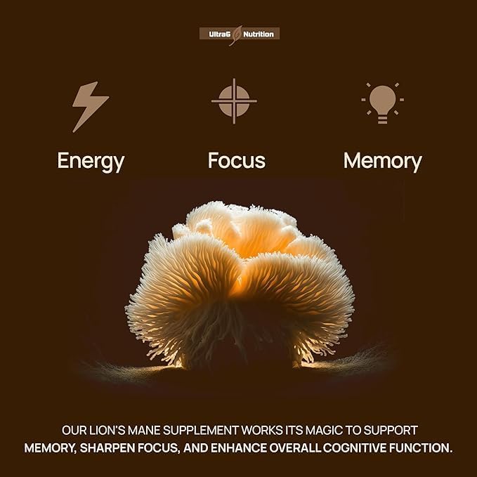 Melena de León Reishi Cordyceps