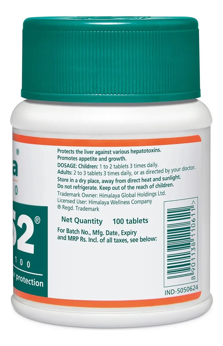 Liv52 Himalaya 100 Tabletas