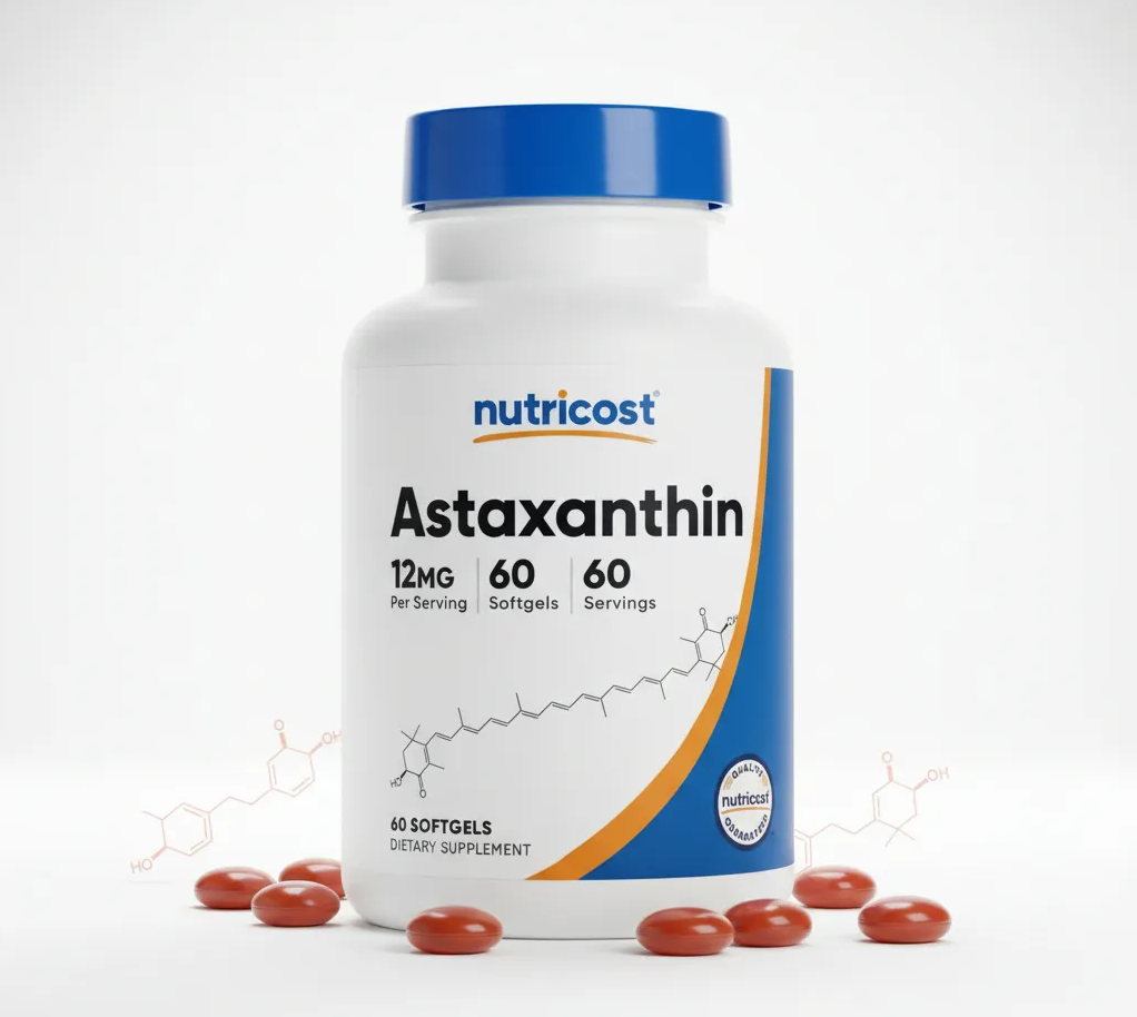 Astaxantina 12mg 60 Softgels