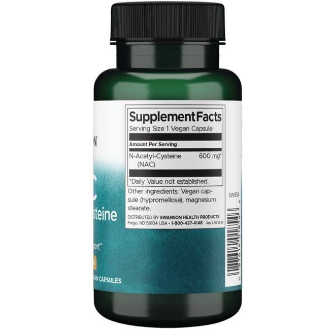 Nac ( N-acetil Cisteína ) 600mg 