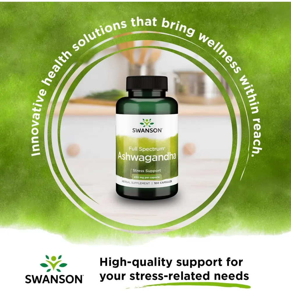 Ashwagandha 450mg 100 Caps