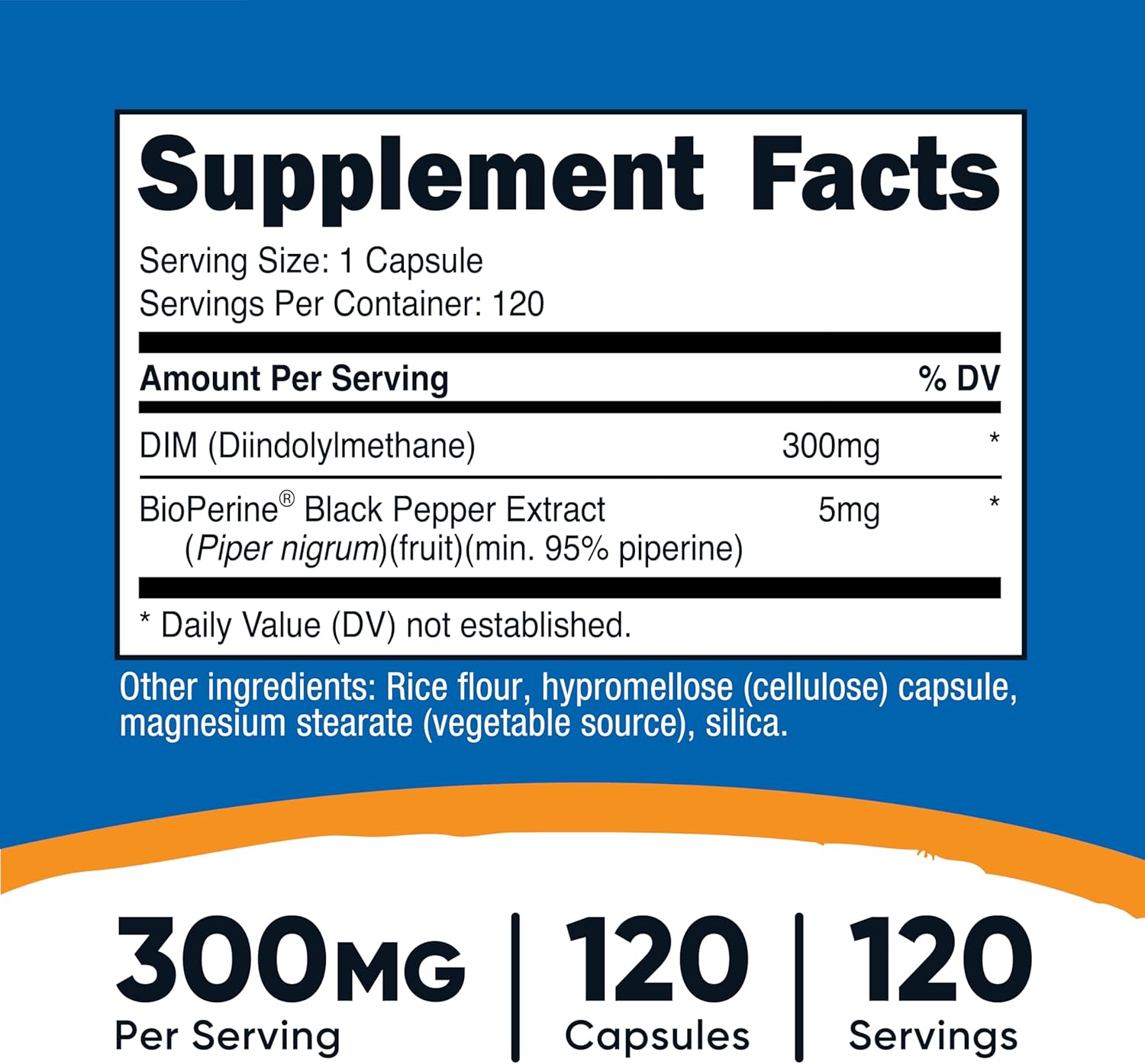 DIM 300mg 120 cápsulas