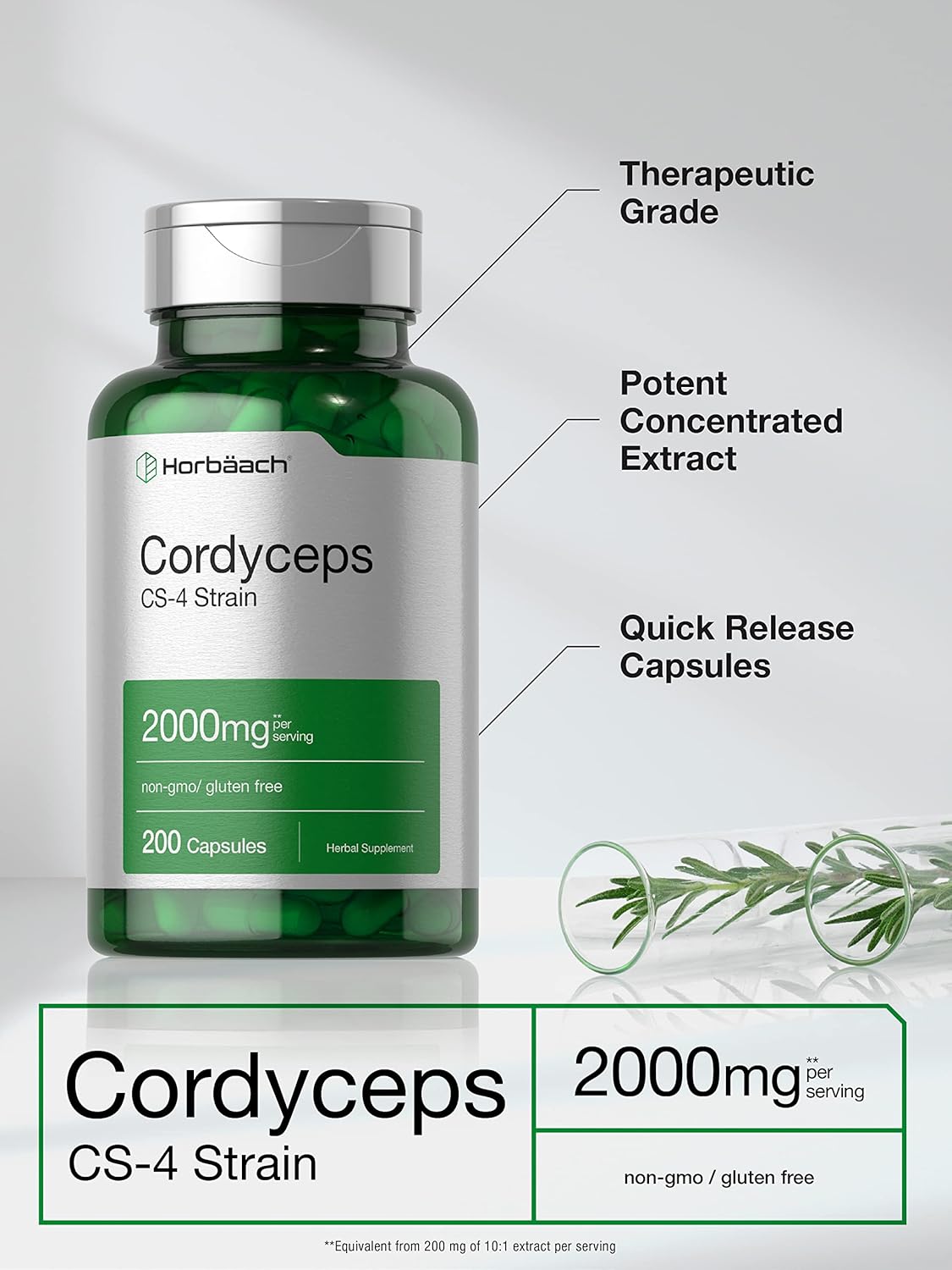 Cordyceps CS-4 Strain 2000mg