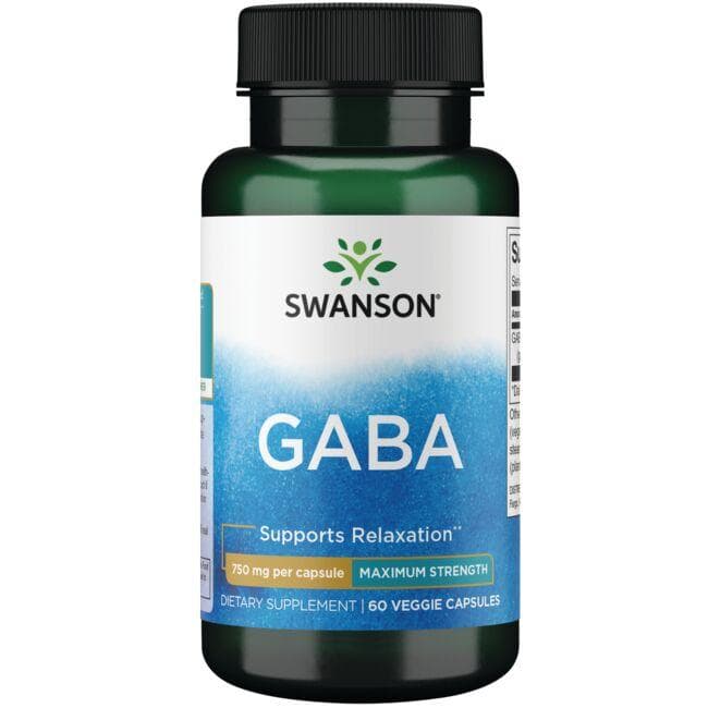 Gaba 750mg 60 Vegan Cápsulas