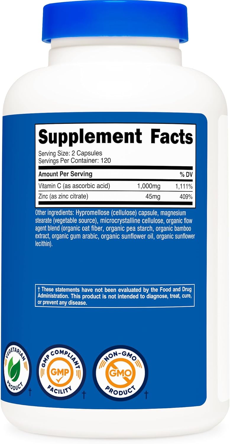 Vitamina C 1000mg + Zinc