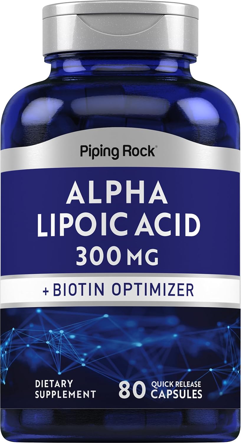 Ácido Alfa Lipoico 300mg+Biotina