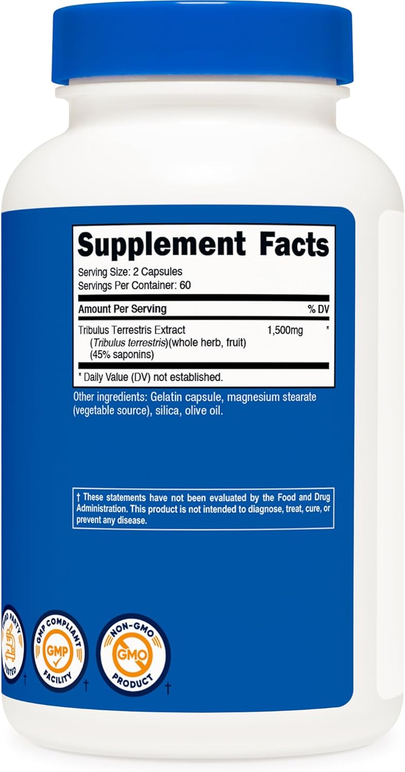 Tribulus Terrestris Extract 1500mg