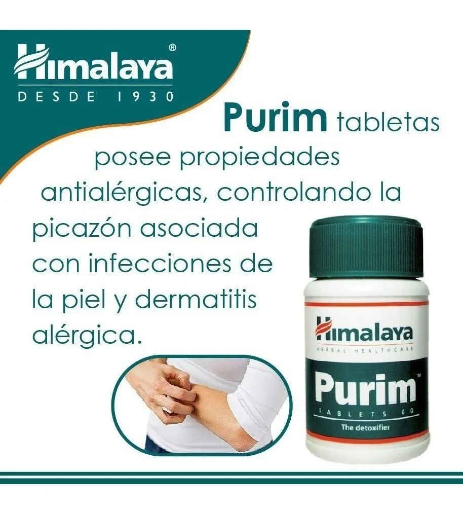 Purim Himalaya 60 Tabletas