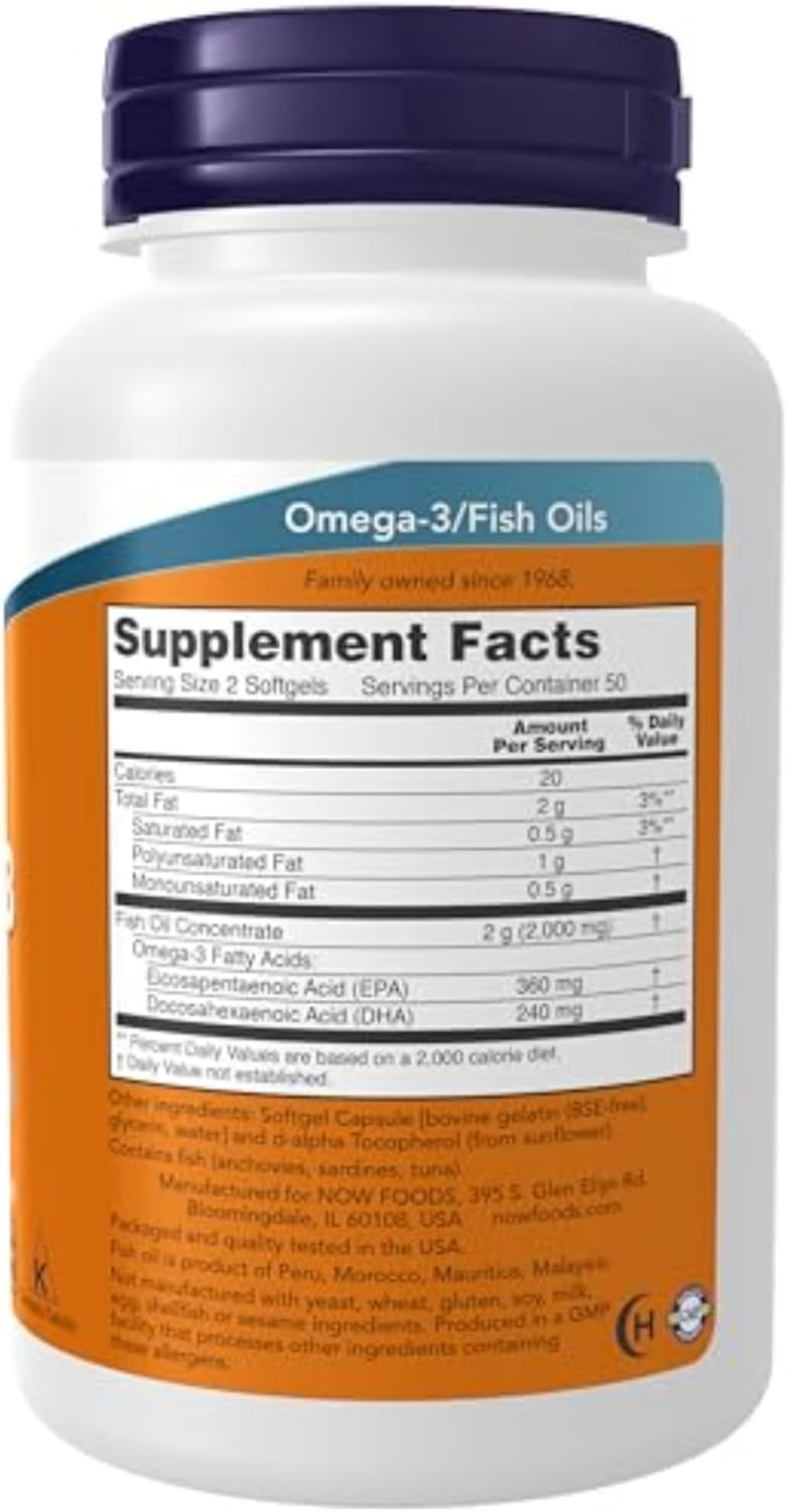 Omega-3 Fish Oil 1000mg