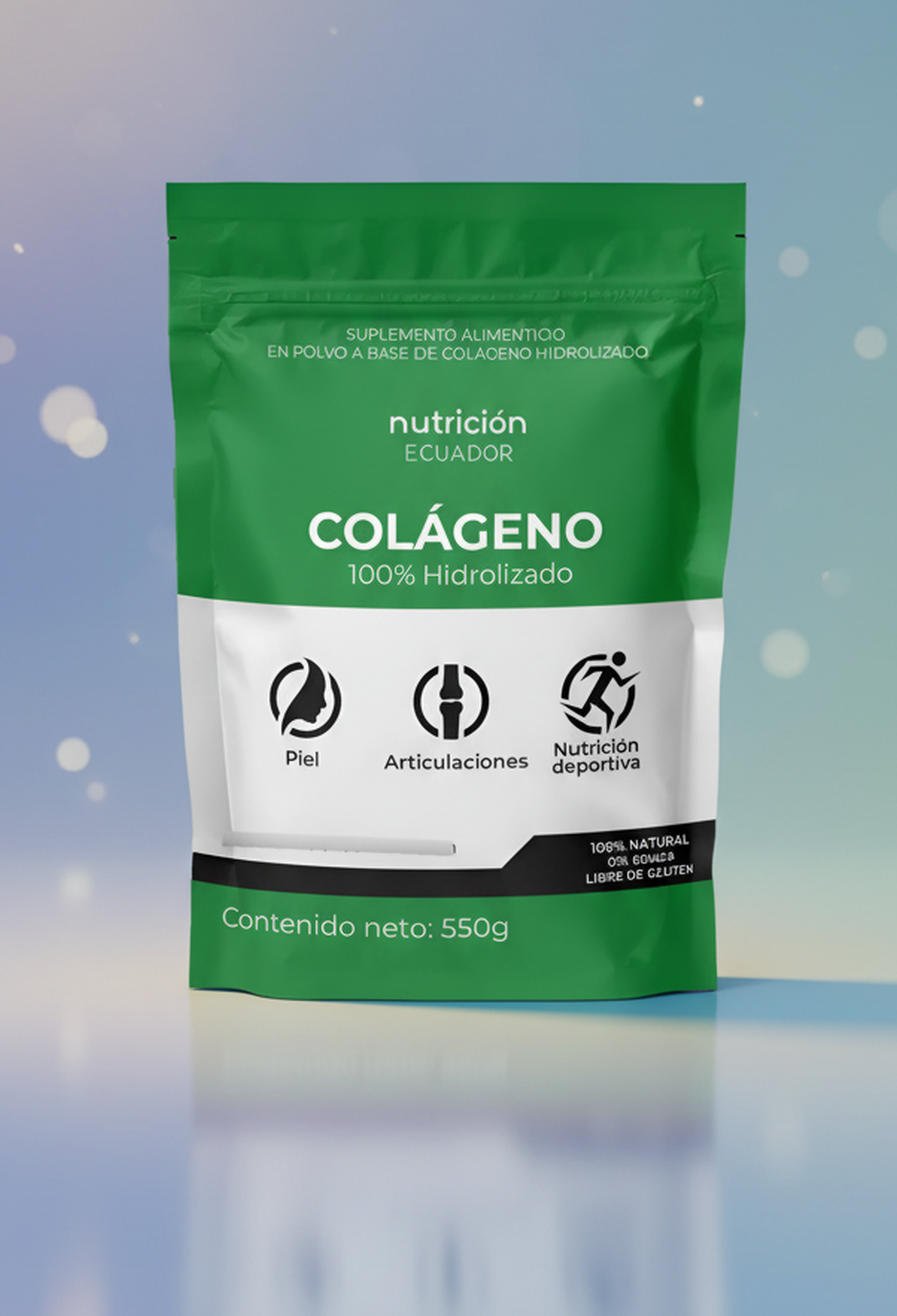 Colágeno 100% Hidrolizado 550g 