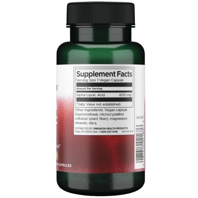 Ácido alfa lipoico 600mg