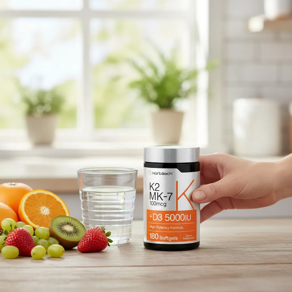 Vitamina K2 MK-7 + D3 5000 IU