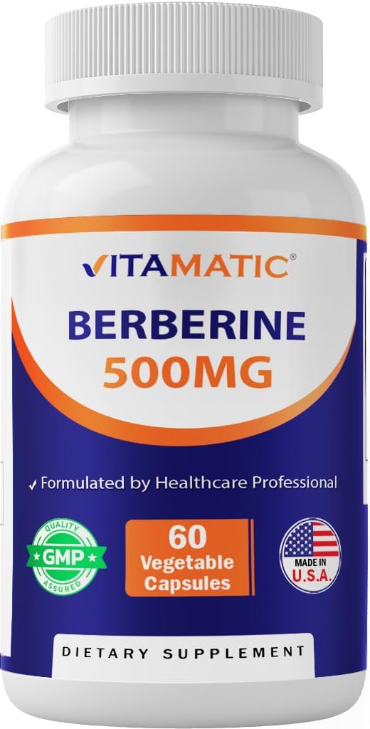 Berberina 500mg 60veg Cápsulas