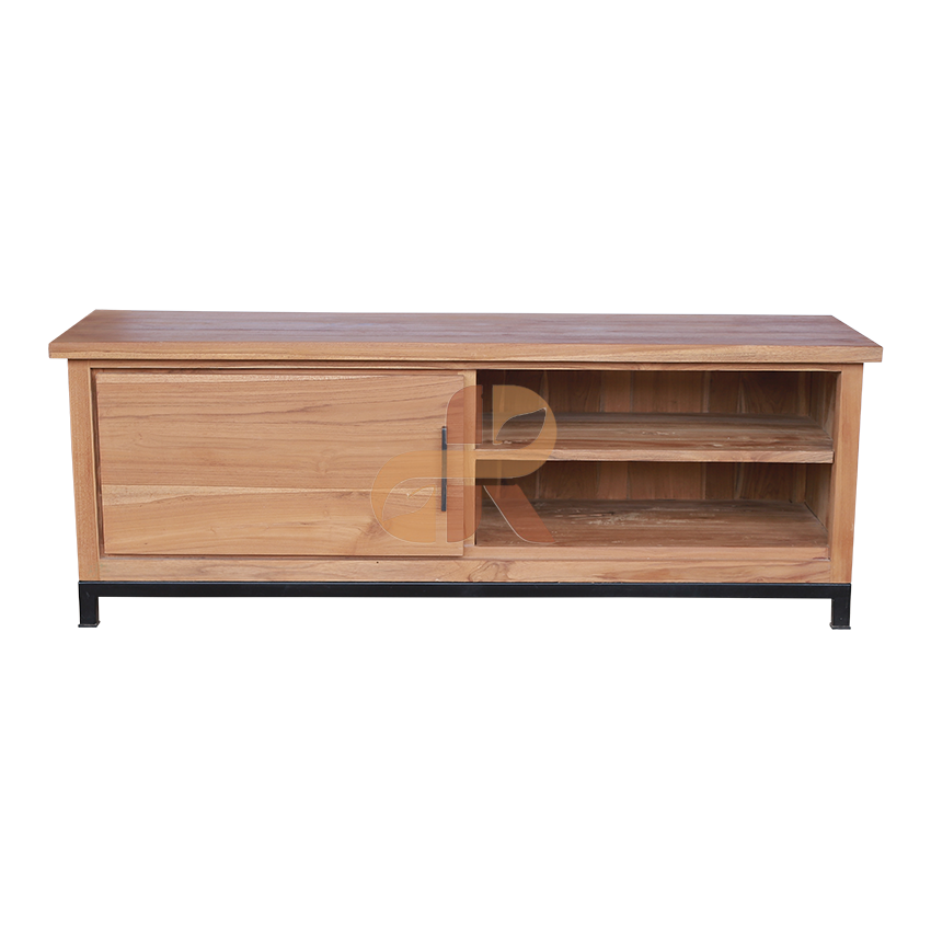 DTV 004 - Tv Stand 1 Door Metal Leg