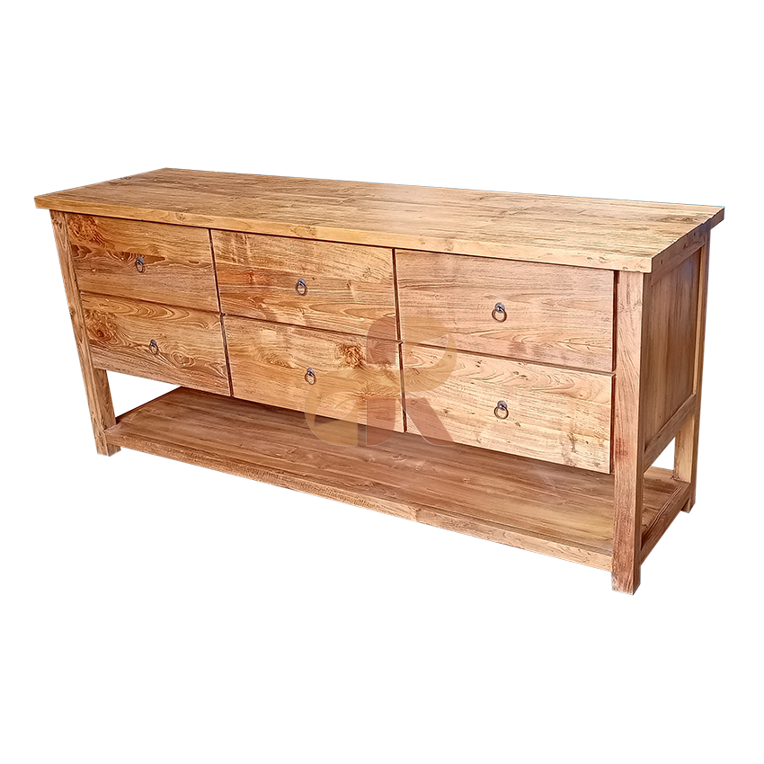 DMS 005 - Modern Sideboard 6 Drawers