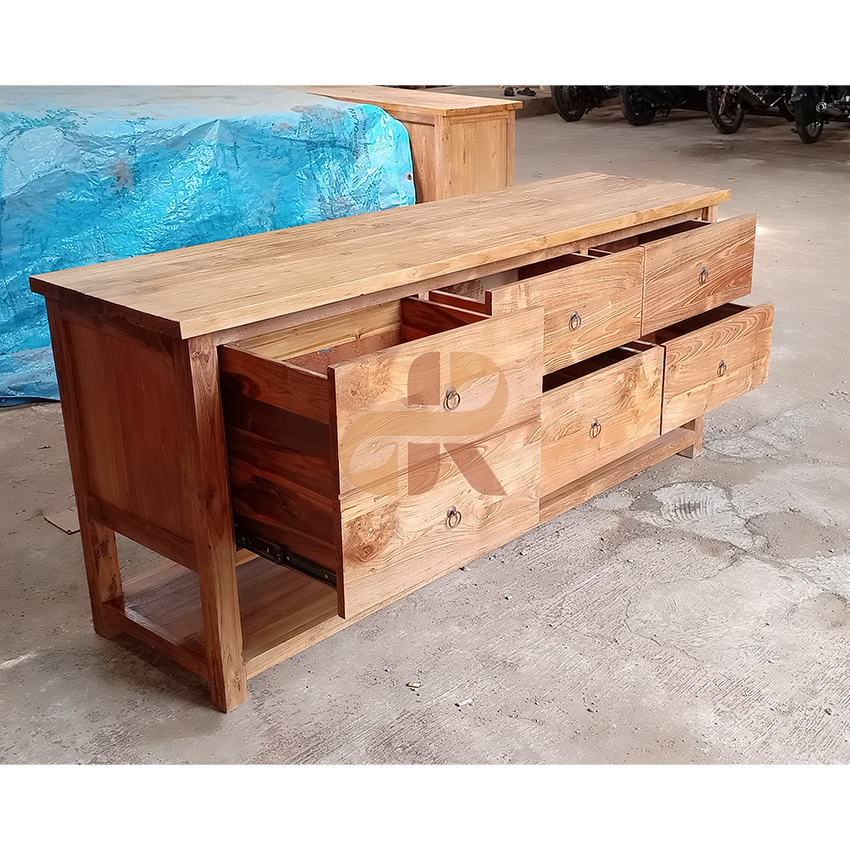 DMS 005 - Modern Sideboard 6 Drawers