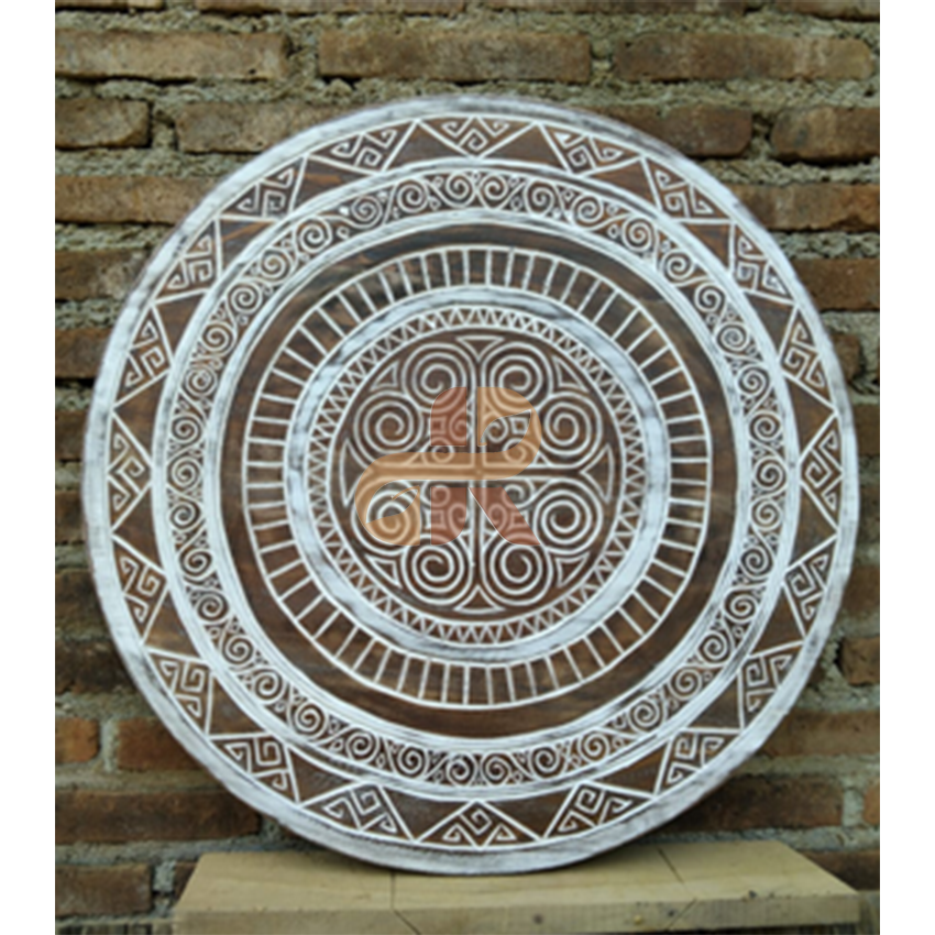 DOE 001 - Asmat Round Wall Decor