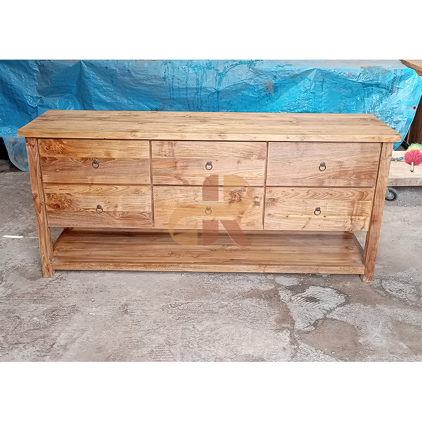 DMS 005 - Modern Sideboard 6 Drawers