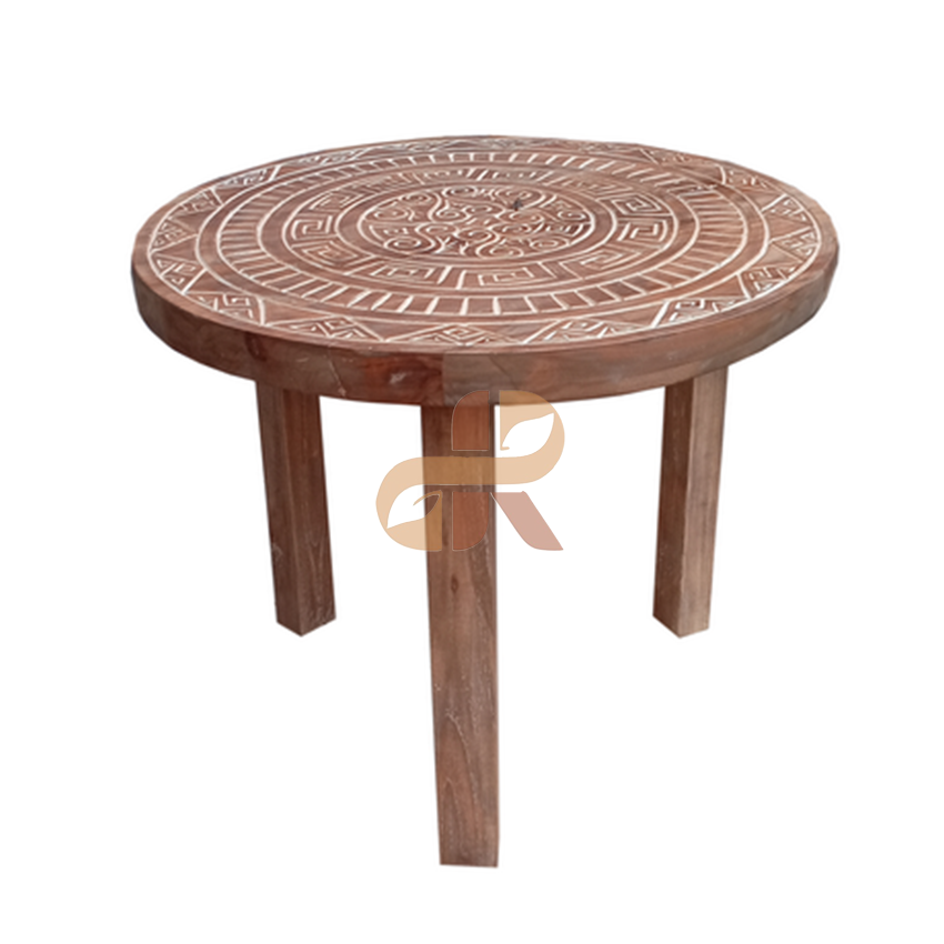 DOE 007 - Asmat Square Table