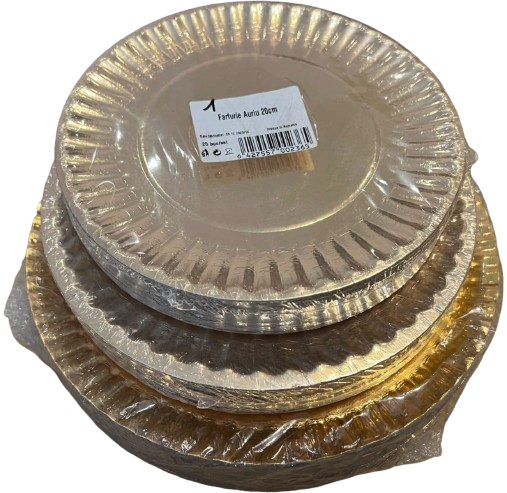 Farfurii aurii - 26 cm