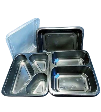 Caserolă Temosudabilă Neagră din Polipropilenă - Capac