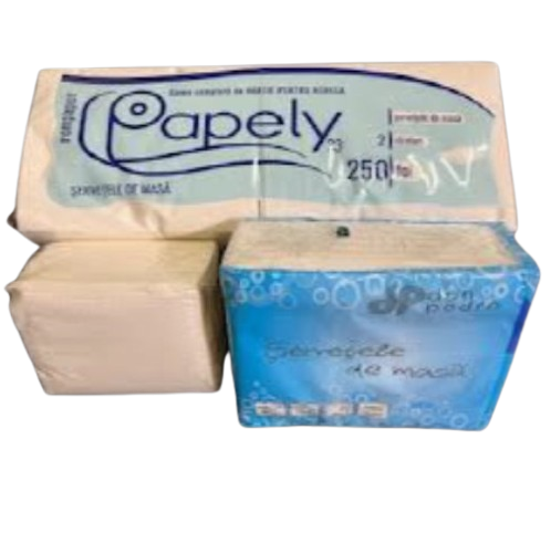 Servetele masa - 33/33 cu 1 strat - 100 buc