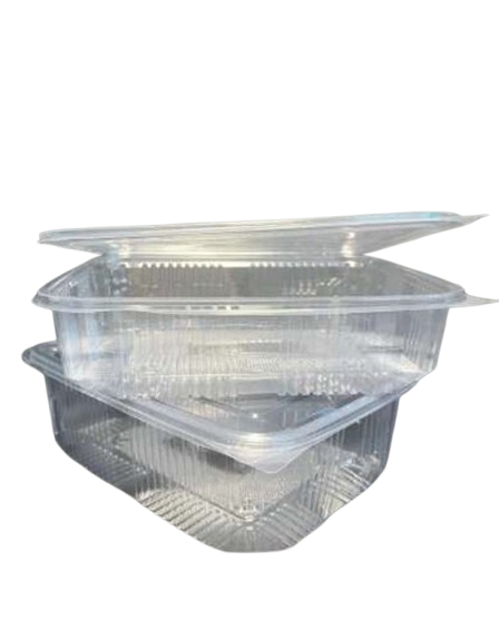 Caserolă pet Transparentă cu Capac - 1500m