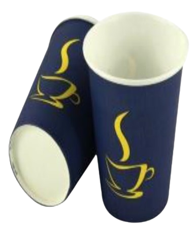 Pahare carton - 8 OZ 50 buc