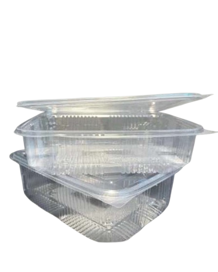 Caserolă pet Transparentă cu Capac - 250ml