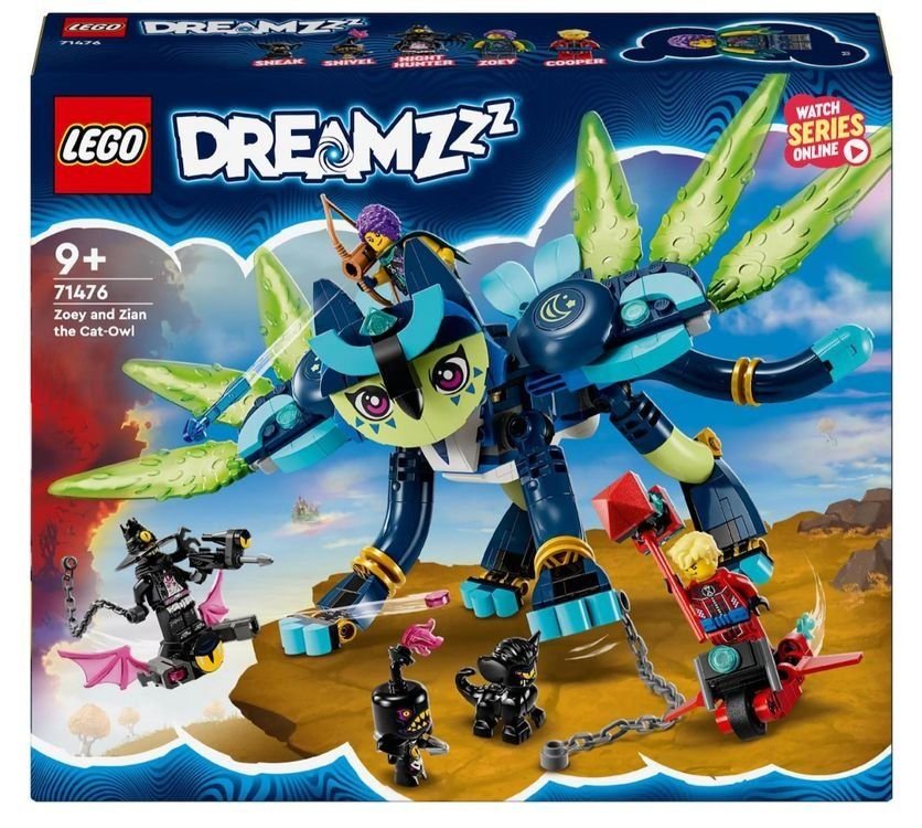 LEGO DREAMZzz 71476 Zoey und die Katzeneule Zian
