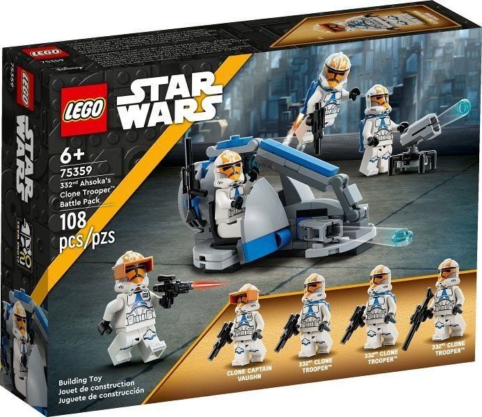 Lego Star Wars 75359 332. Ahsokas Clone Trooper Battle Pack