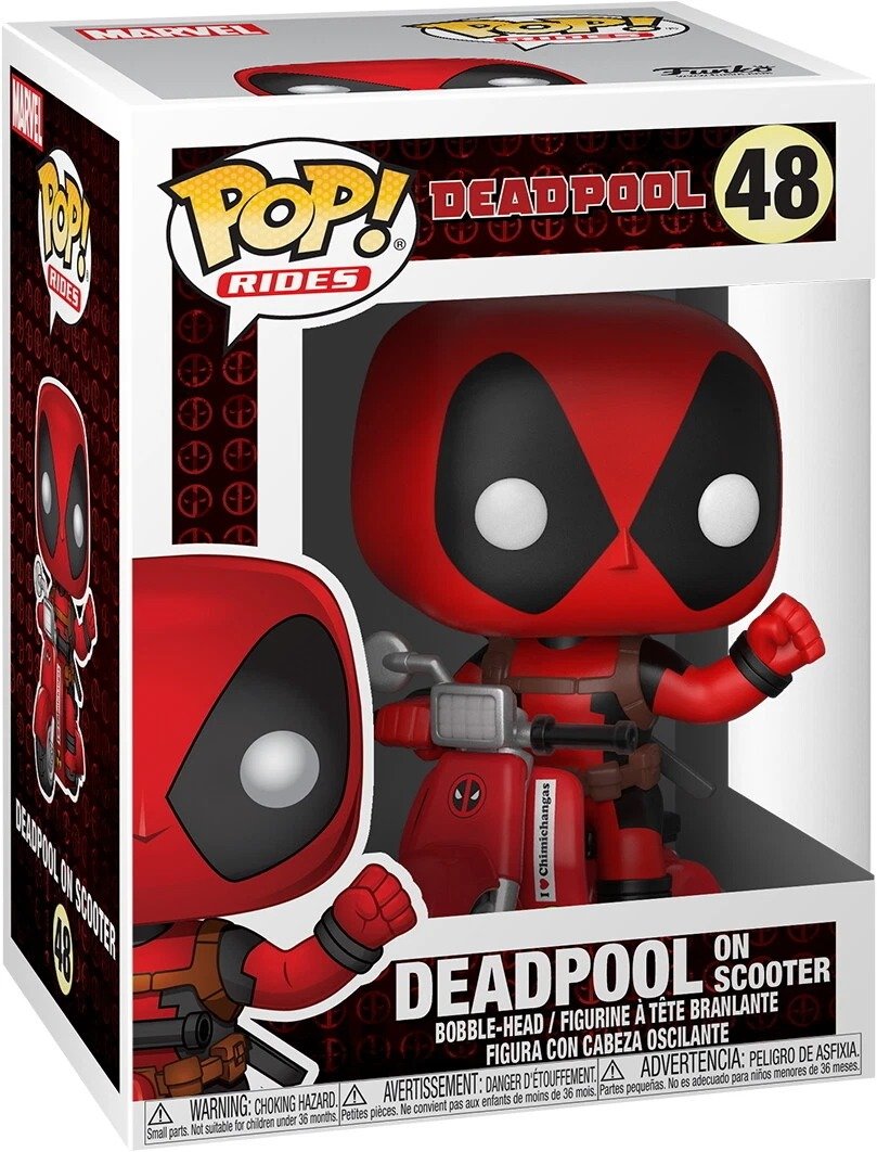 Funko Pop - Deadpool - Deadpool On Scooter #48