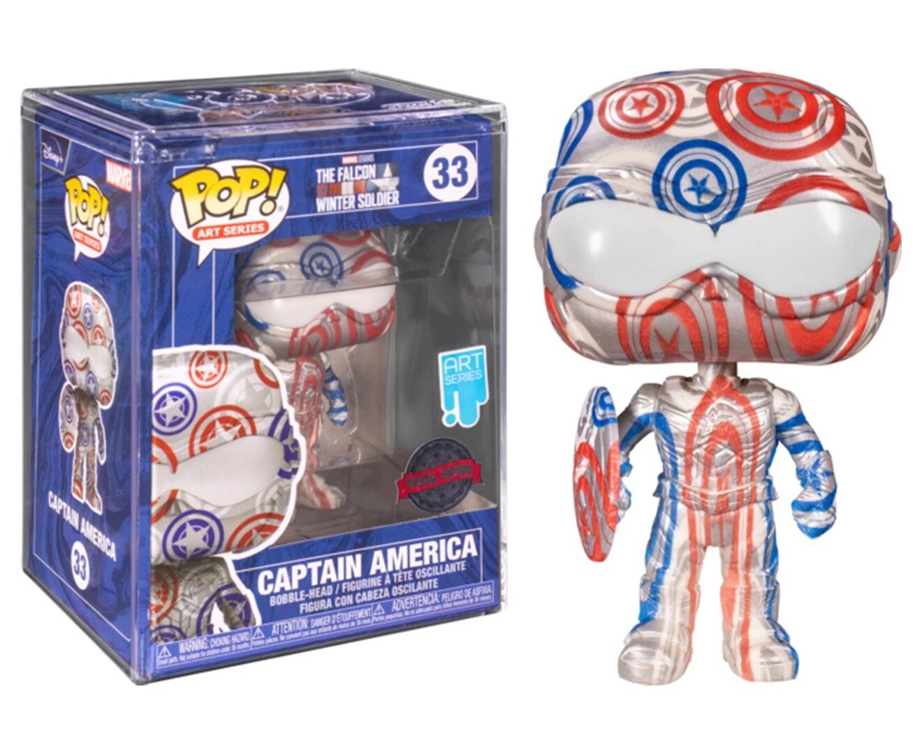 Funko Pop - Captain America #33 - The Falcon Winter Soldier