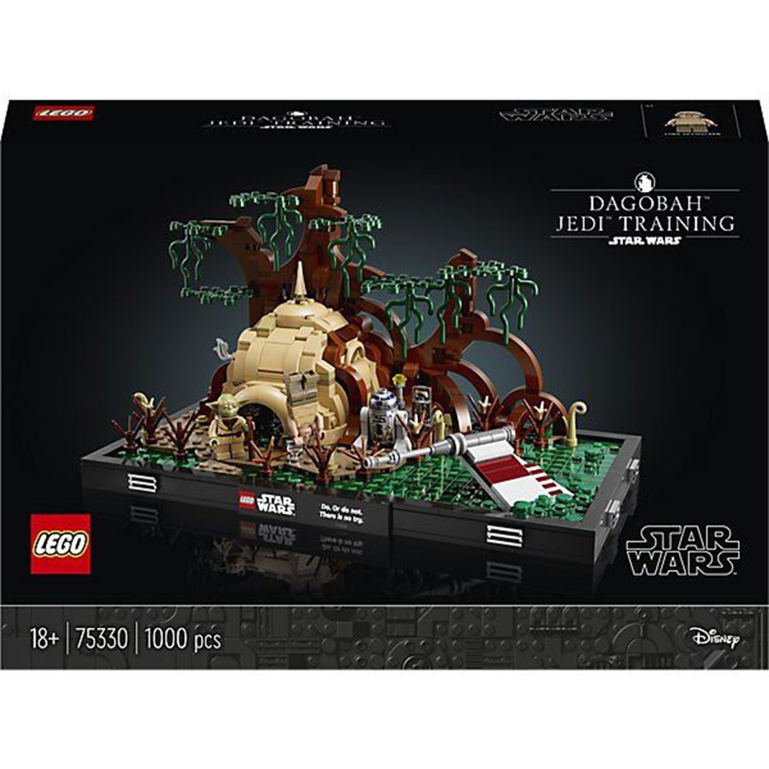 LEGO Star Wars 75330 Jedi Training auf Dagobah Diorama