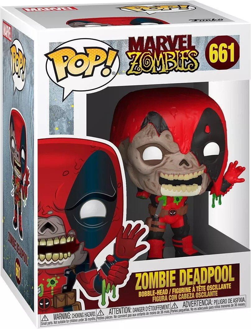 Funko Pop - Zombie Deadpool #661 - Marvel