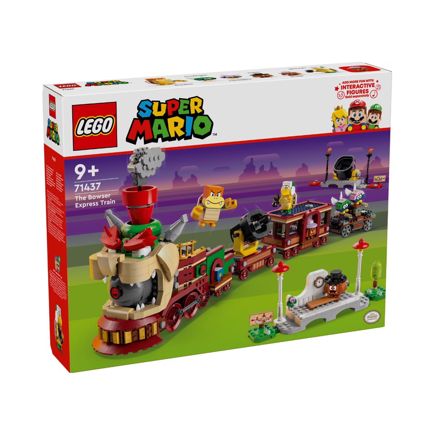 LEGO Super Mario 71437 - Der Bowser-Schnellzug
