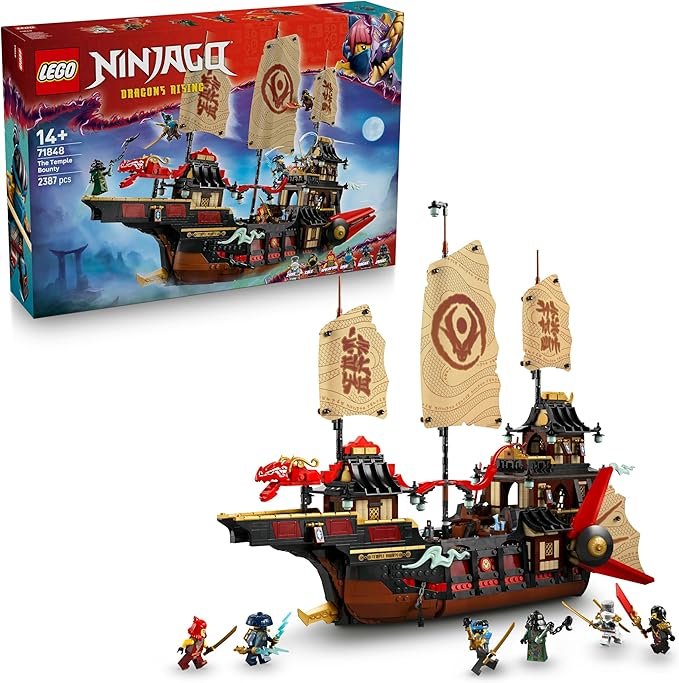 LEGO NINJAGO 71848 Der Tempel-Flugsegler
