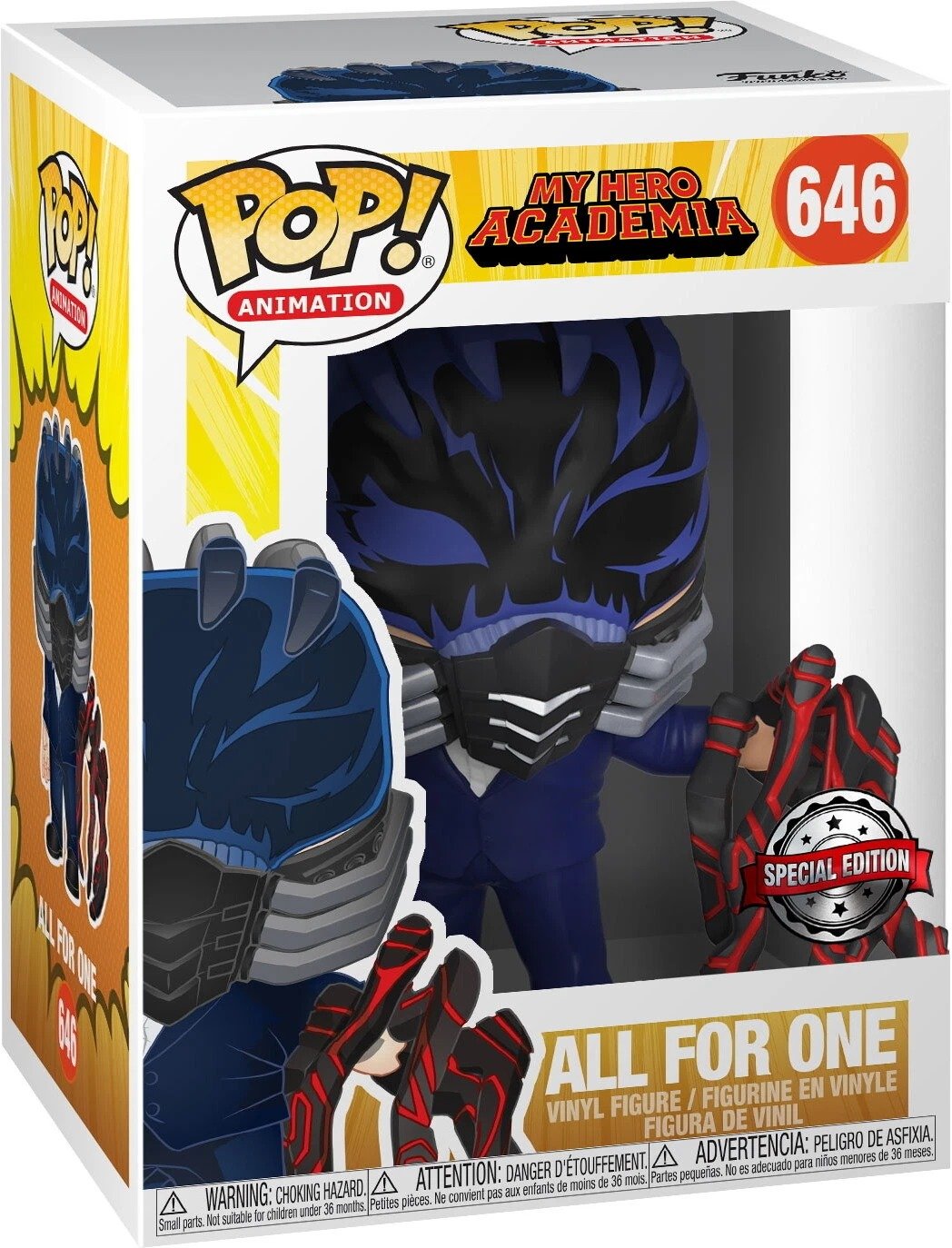 Funko Pop - My Hero Acadamiea - All For One #646
