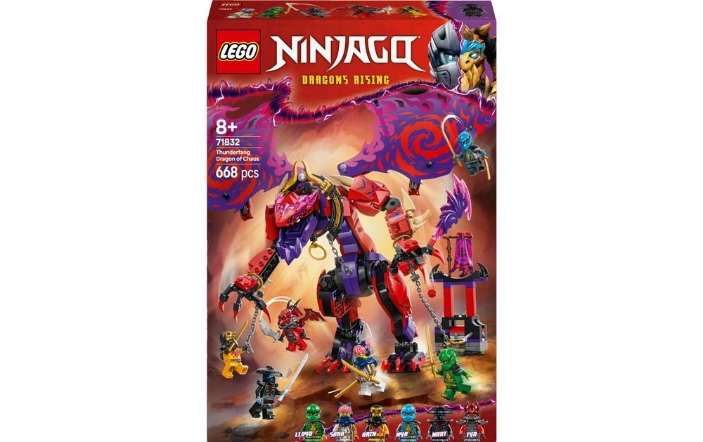 Lego Ninjago 71832 Chaosdrache Donnerzahn