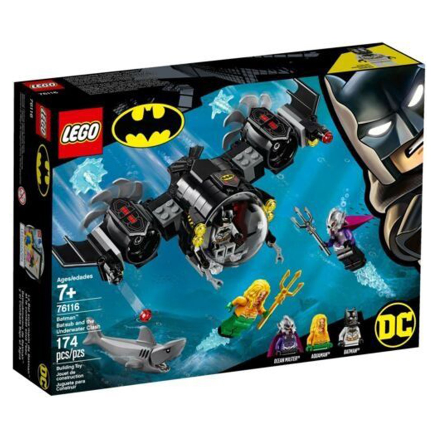 LEGO DC Comics 76116 Batman Batsub and the Underwater Clash