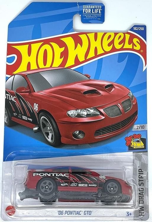 Hot Wheels 2022 - '06 Pontiac GTO - HW Drag Strip 2/10 red