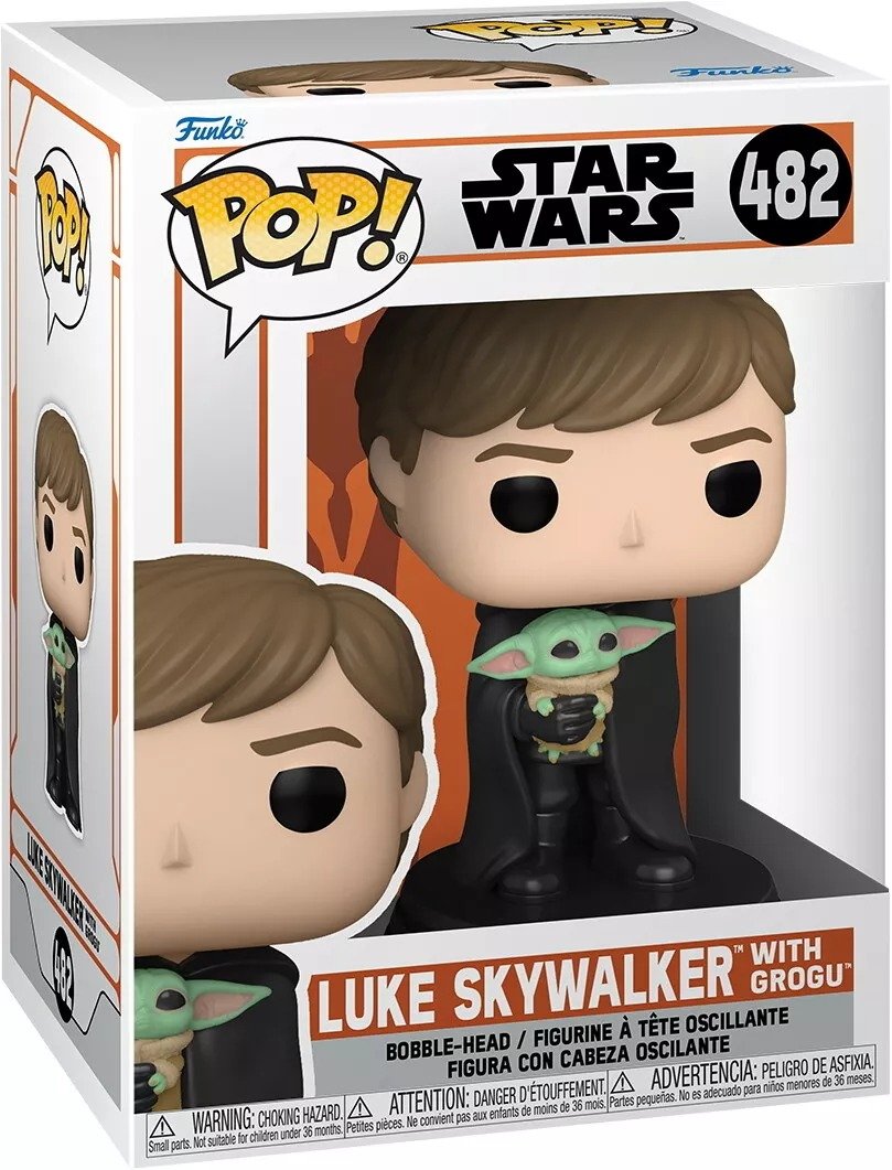 Funko Pop - Luke Skywalker with Grogu #482 Star Wars