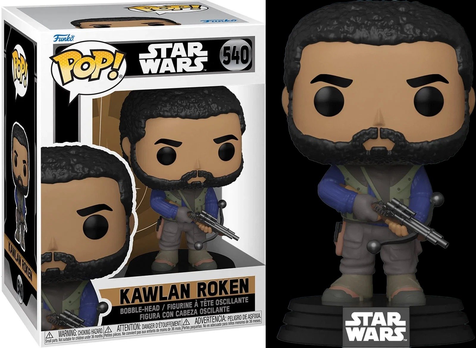 Funko Pop - Star Wars - Kawlan Roken #540