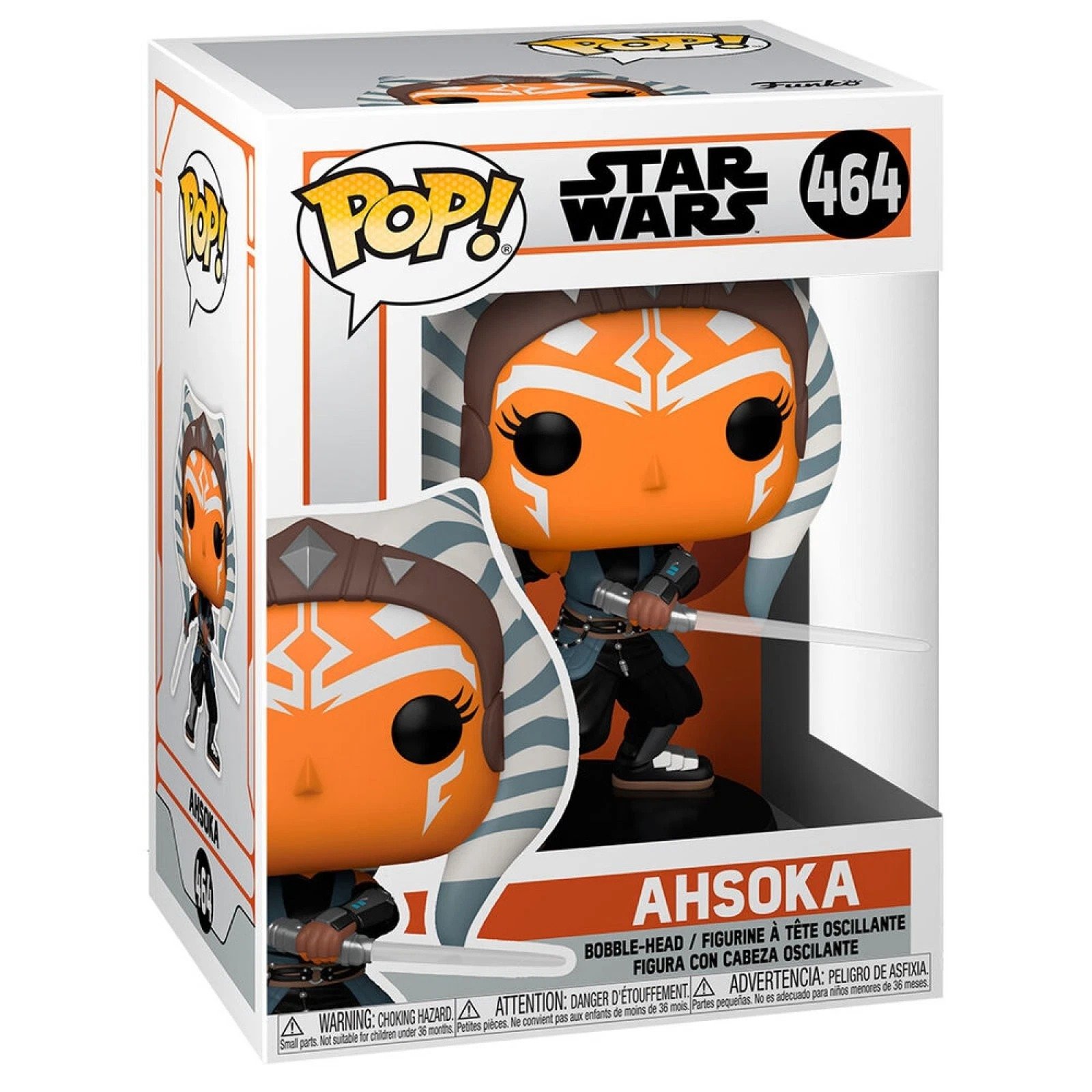 Funko Pop Star Wars: - Mandalorian - Ahsoka W/ Sabers #464