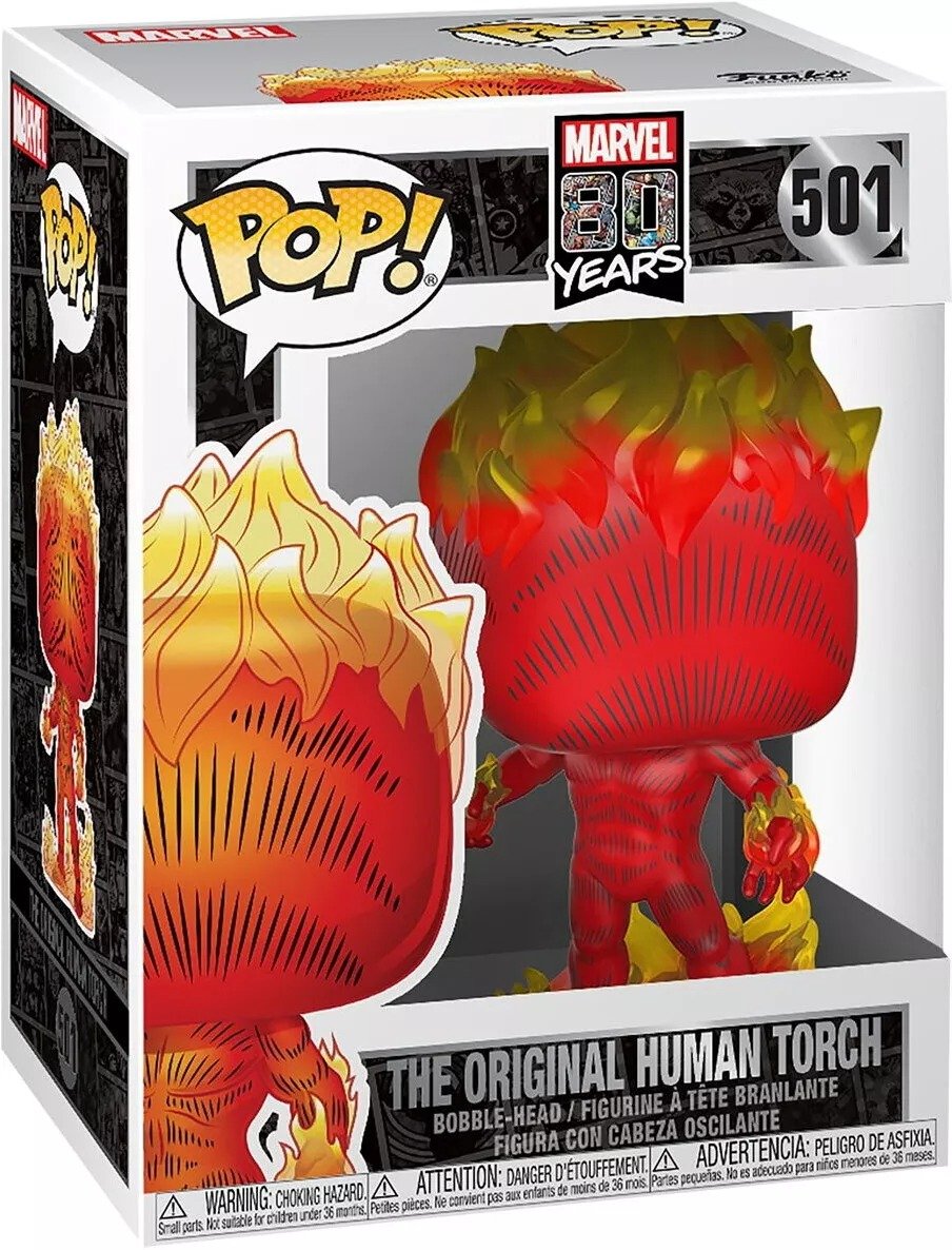 Funko Pop - The Original Human Torch #501 - Marvel