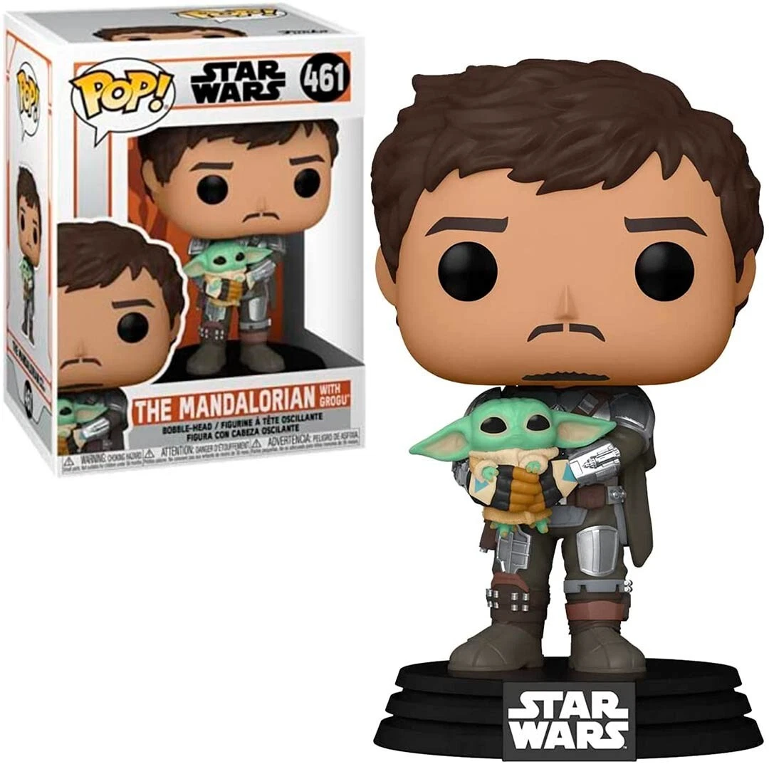 Funko Pop - Star Wars - The Mandalorian with Grogu #461