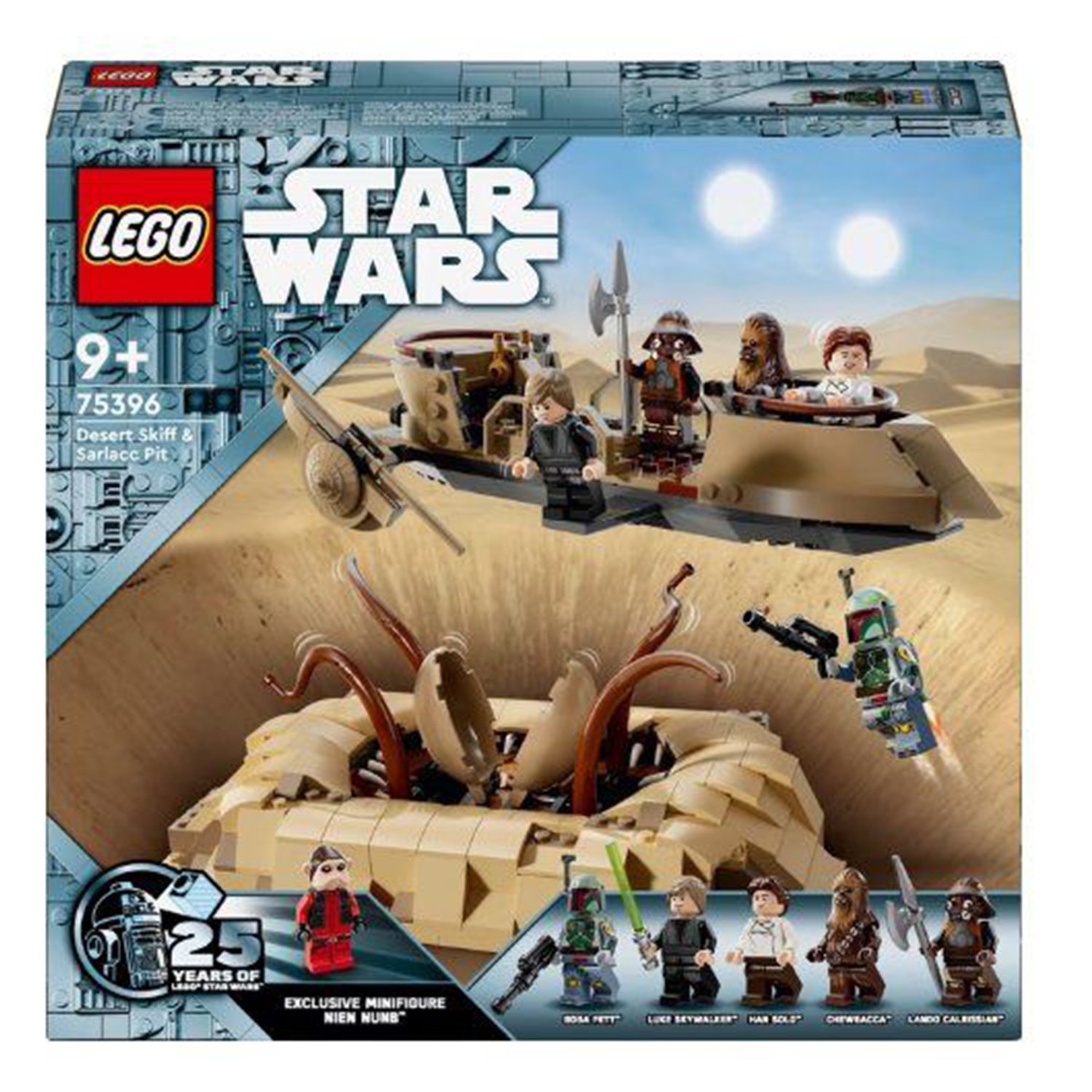Lego Star Wars 75396 Wüsten-Skiff und Sarlacc-Grube