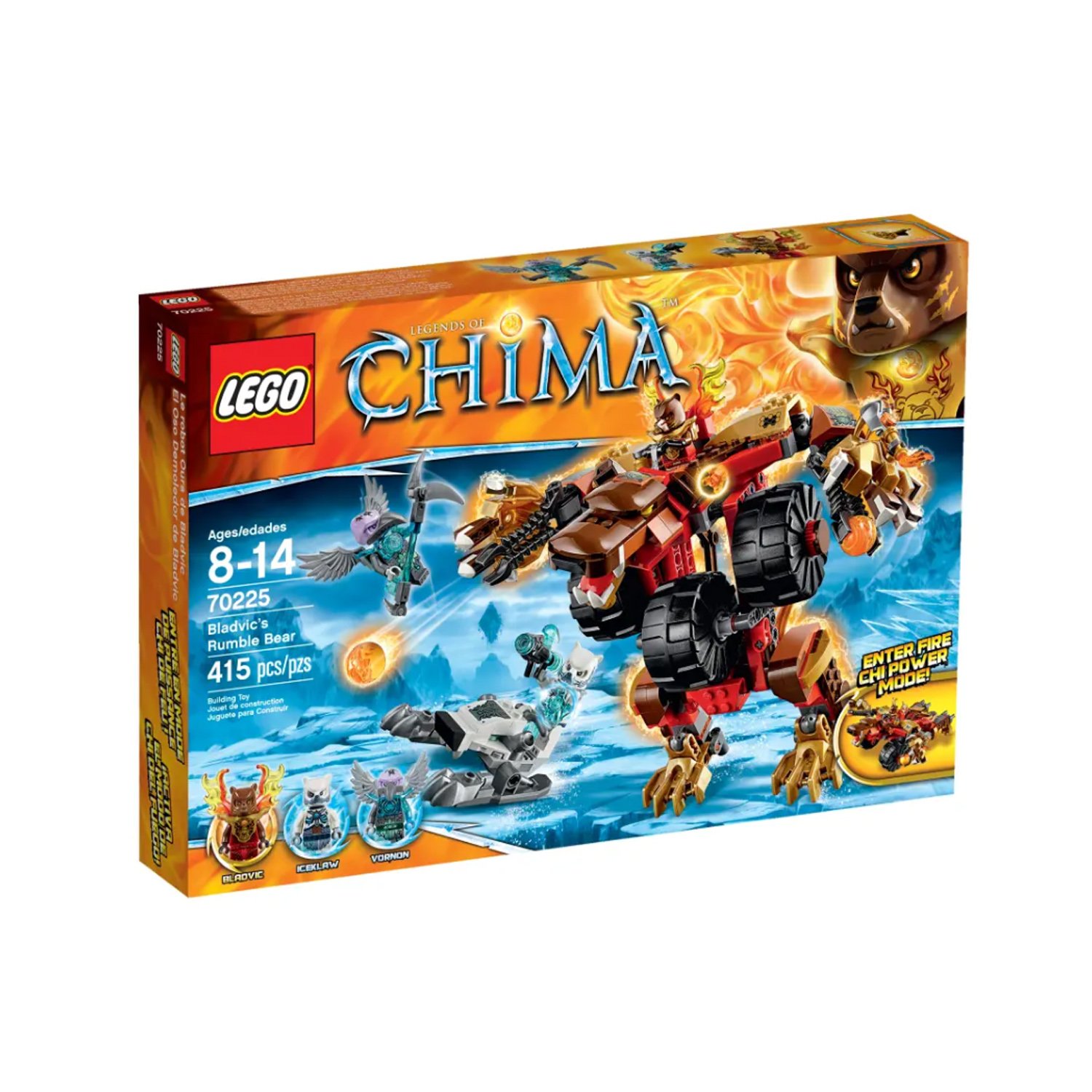 LEGO Legends of Chima 70225 Bladvics Grollbär