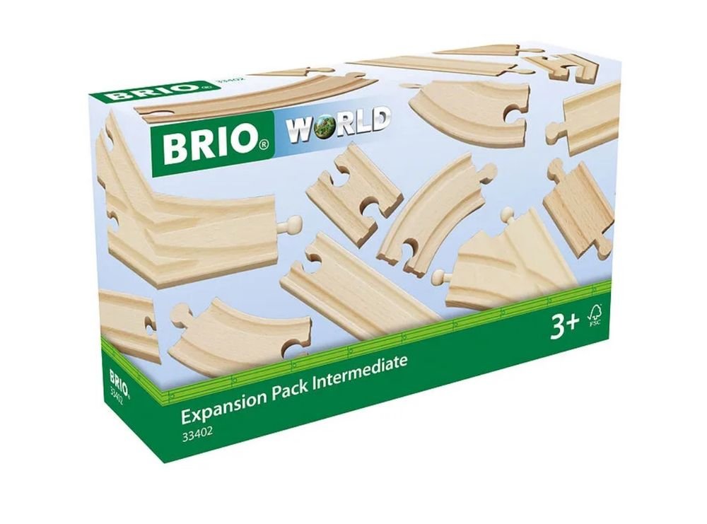 Brio World 33402 - Schienen Eisenbahn Erweiterung